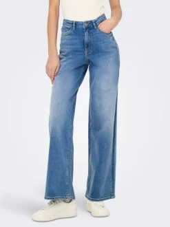 JDYFELINA-FINA Høy midje Wide Leg Fit Jeans