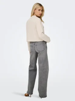 JDYFELINA-FINA Høy midje Wide Leg Fit Jeans