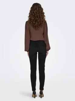 JDYFINA Middels høy midje Skinny Fit Ankellengde Jeans