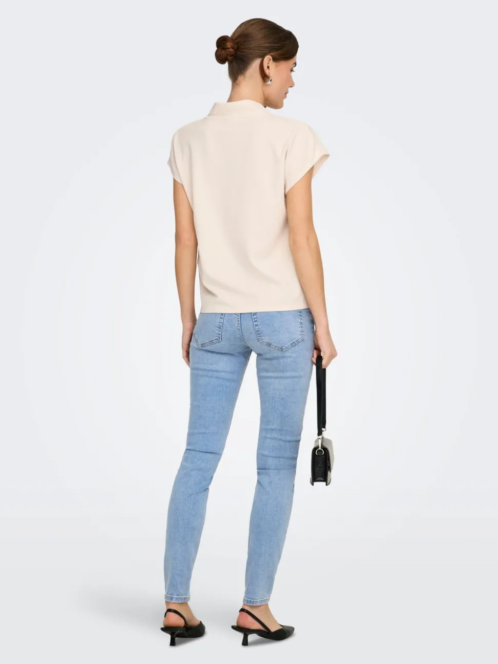 JDYFINA Middels høy midje Skinny Fit Jeans