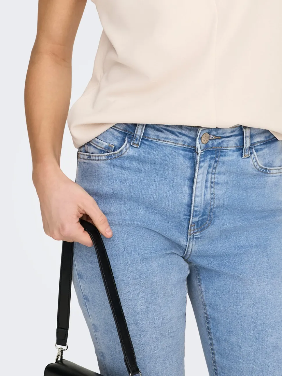 JDYFINA Middels høy midje Skinny Fit Jeans