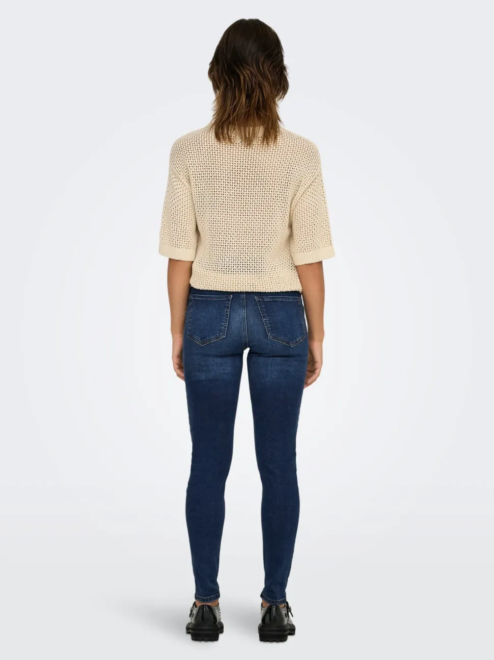 JDYFINA Middels høy midje Skinny Fit Ankellengde Jeans
