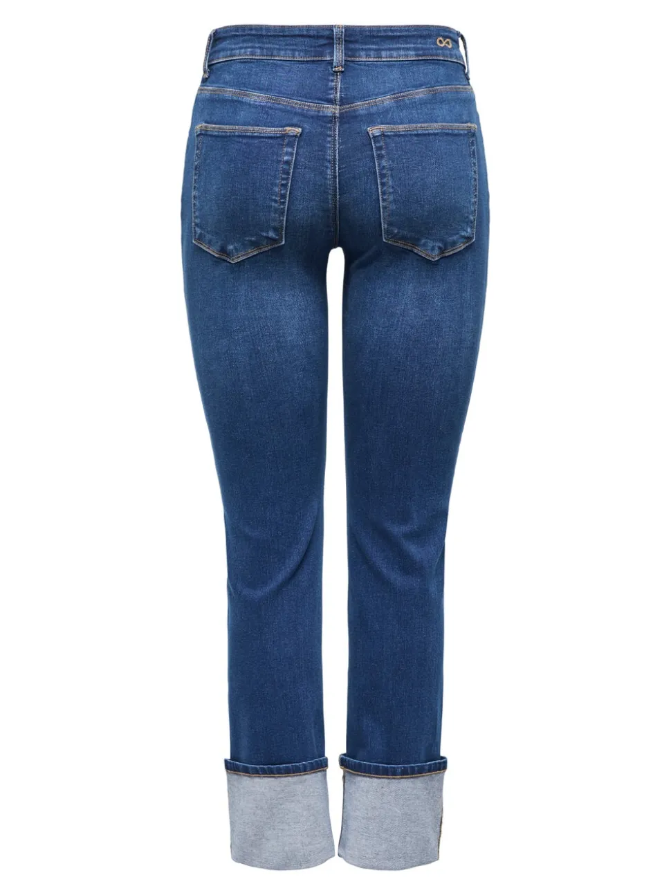 JDYFINA Middels høy midje Straight Fit Jeans