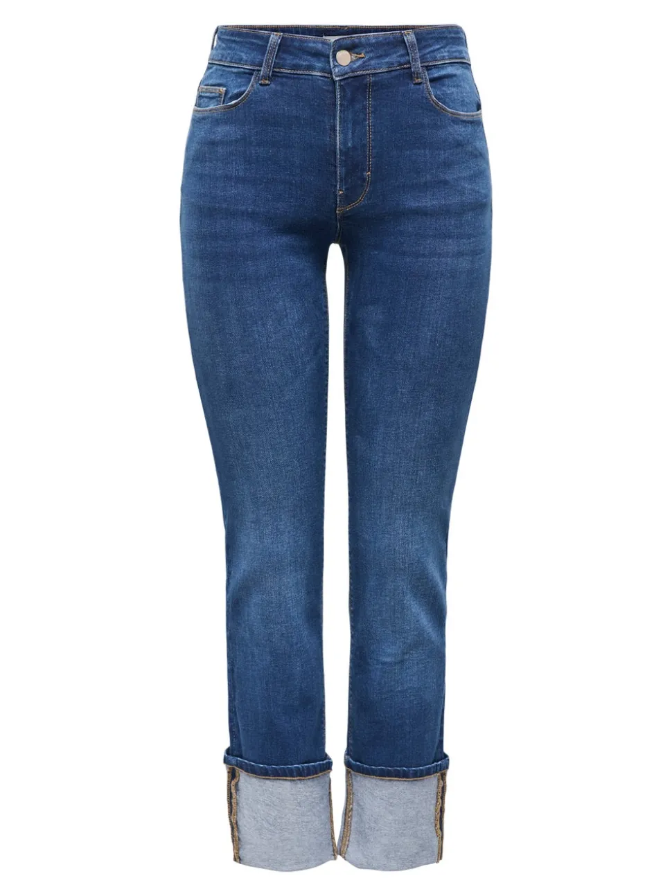 JDYFINA Middels høy midje Straight Fit Jeans
