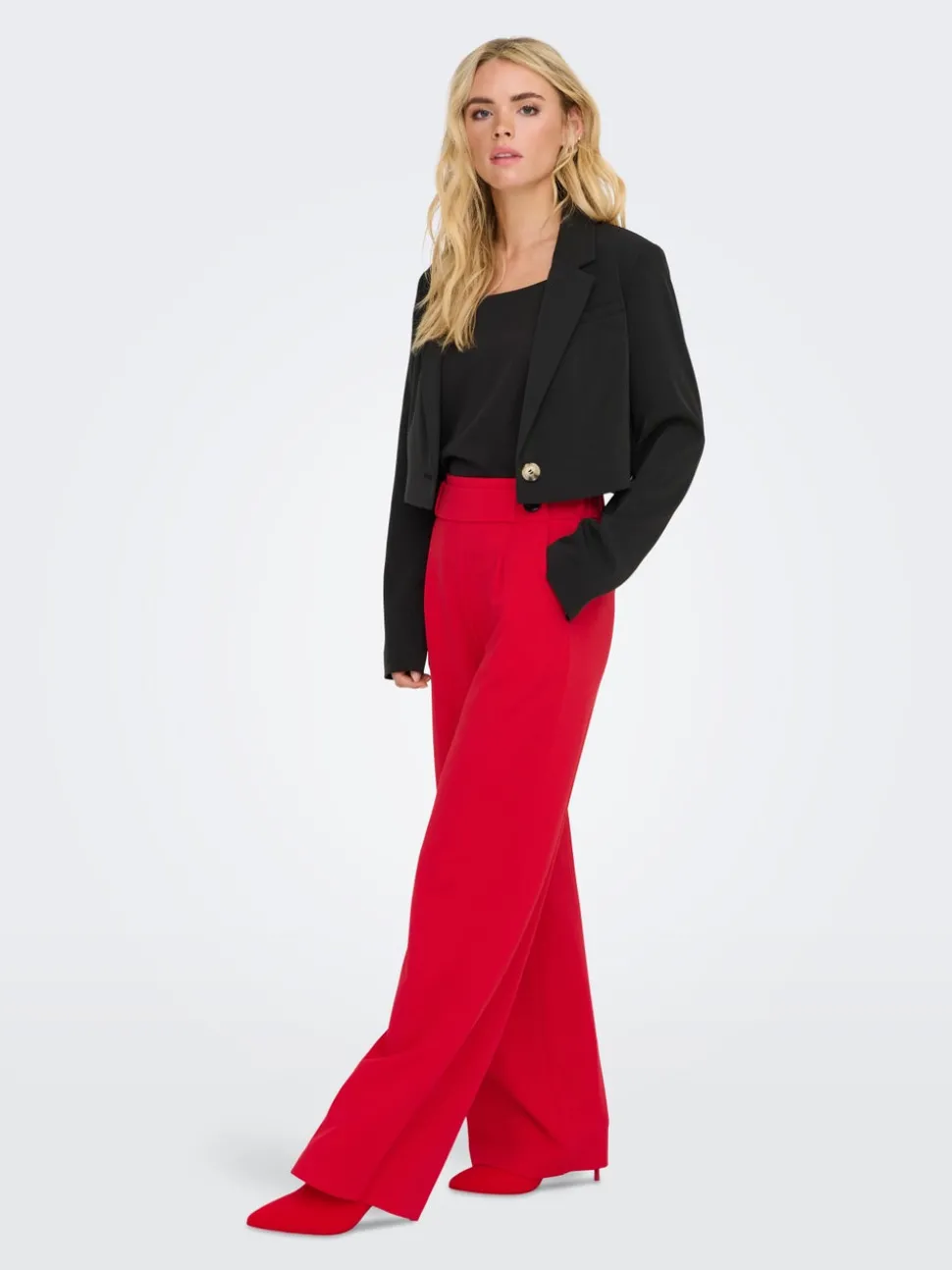 JDYGEGGO Wide Leg Fit Bukser med vide ben