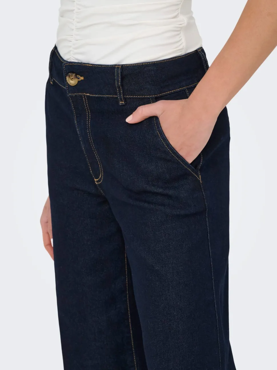 JDYGEGS Høy midje Wide Leg Fit Jeans