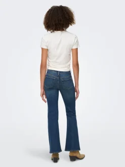 JDYKATHY Høy midje Flared Fit Jeans