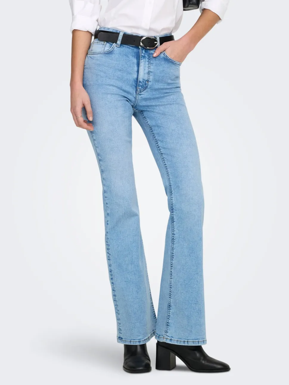 JDYKATHY Høy midje Flared Fit Jeans