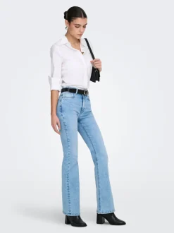 JDYKATHY Høy midje Flared Fit Jeans
