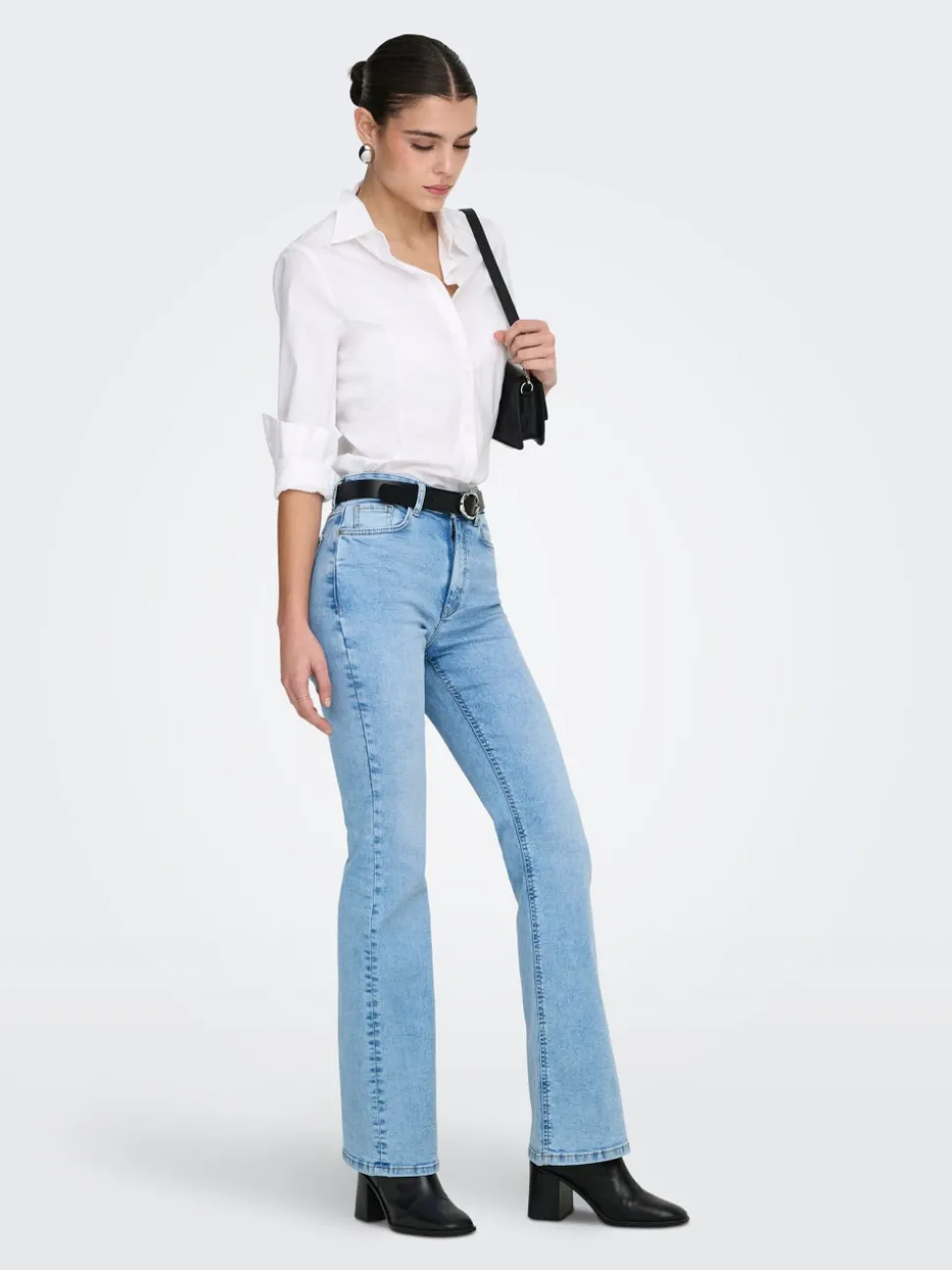 JDYKATHY Høy midje Flared Fit Jeans