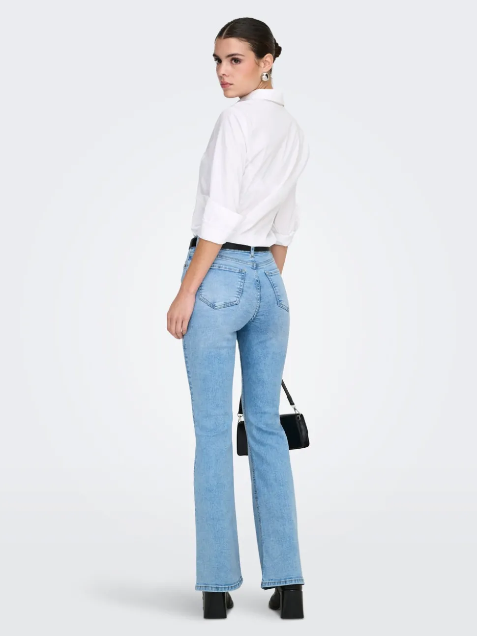 JDYKATHY Høy midje Flared Fit Jeans