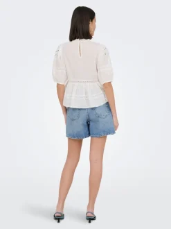 JDYLARISA Høy midje Baggy Fit Shorts