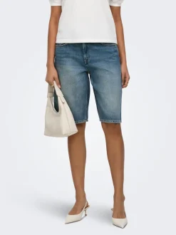 JDYLINA Middels høy midje Loose fit Bermudashorts