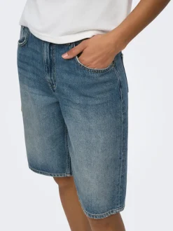 JDYLINA Middels høy midje Loose fit Bermudashorts
