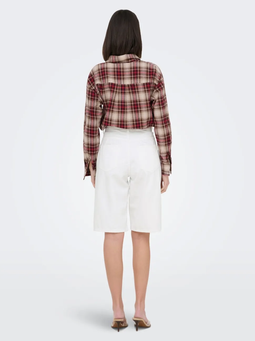 JDYLINA Middels høy midje Loose fit Bermudashorts