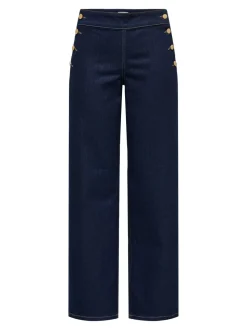 JDYLIZZIE Middels høy midje Wide Leg Fit Jeans