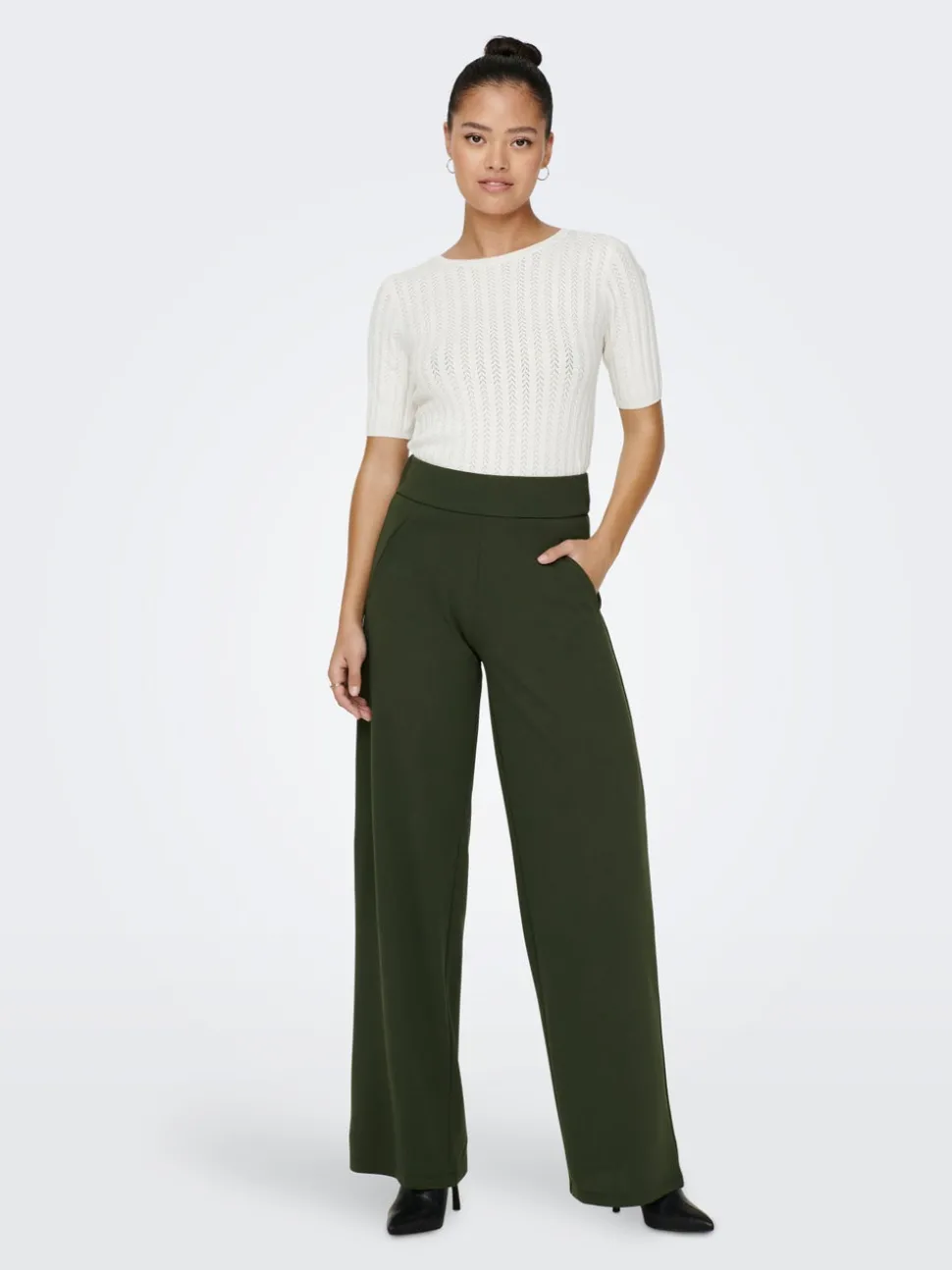 JDYLOUISVILLE Wide Leg Fit Bukser med vide ben