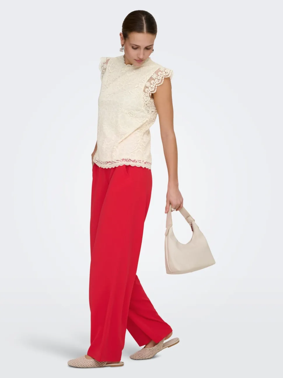 JDYLOUISVILLE Wide Leg Fit Bukser med vide ben