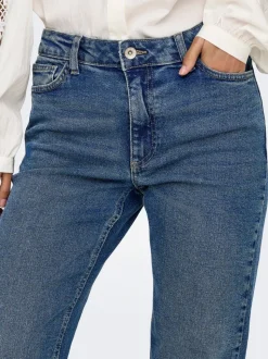 JDYLULLU Høy midje Straight Fit Ankellengde Jeans