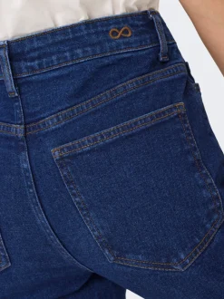 JDYLULLU Høy midje Straight Fit Ankellengde Jeans