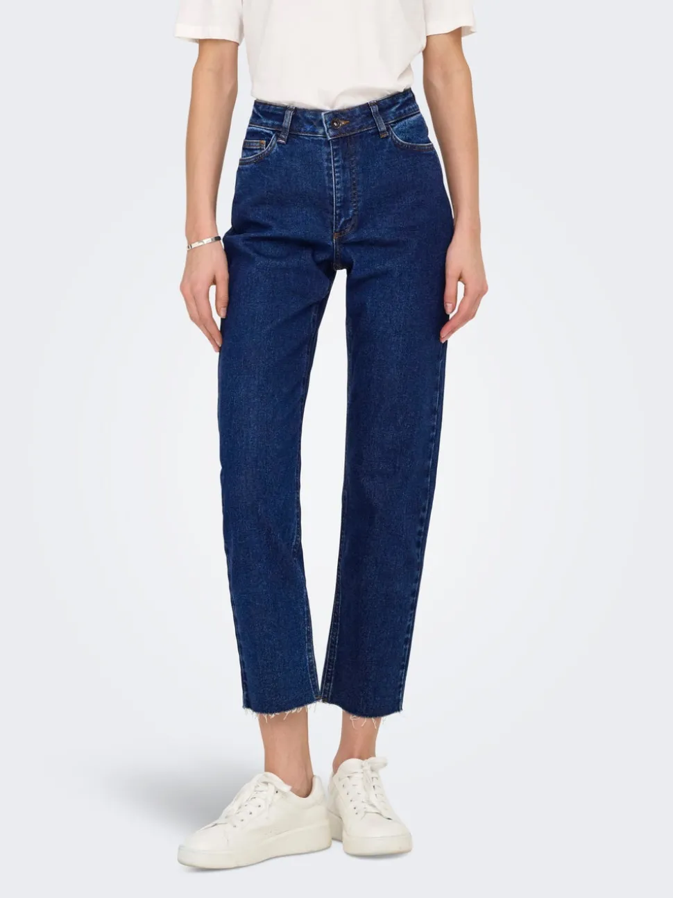JDYLULLU Høy midje Straight Fit Ankellengde Jeans