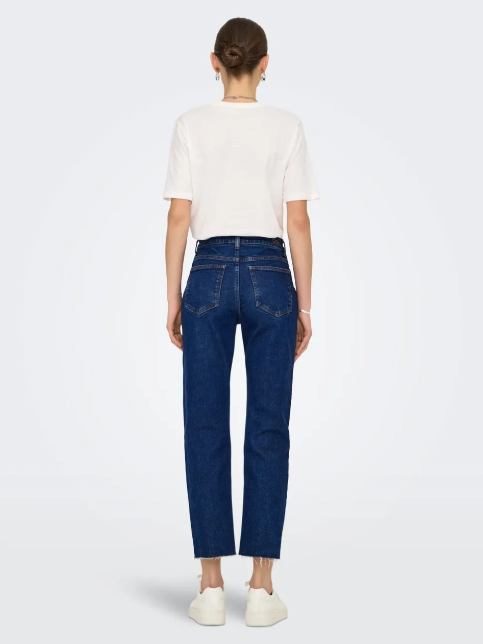 JDYLULLU Høy midje Straight Fit Ankellengde Jeans