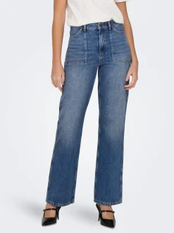 JDYMAYA Høy midje Wide Leg Fit Jeans