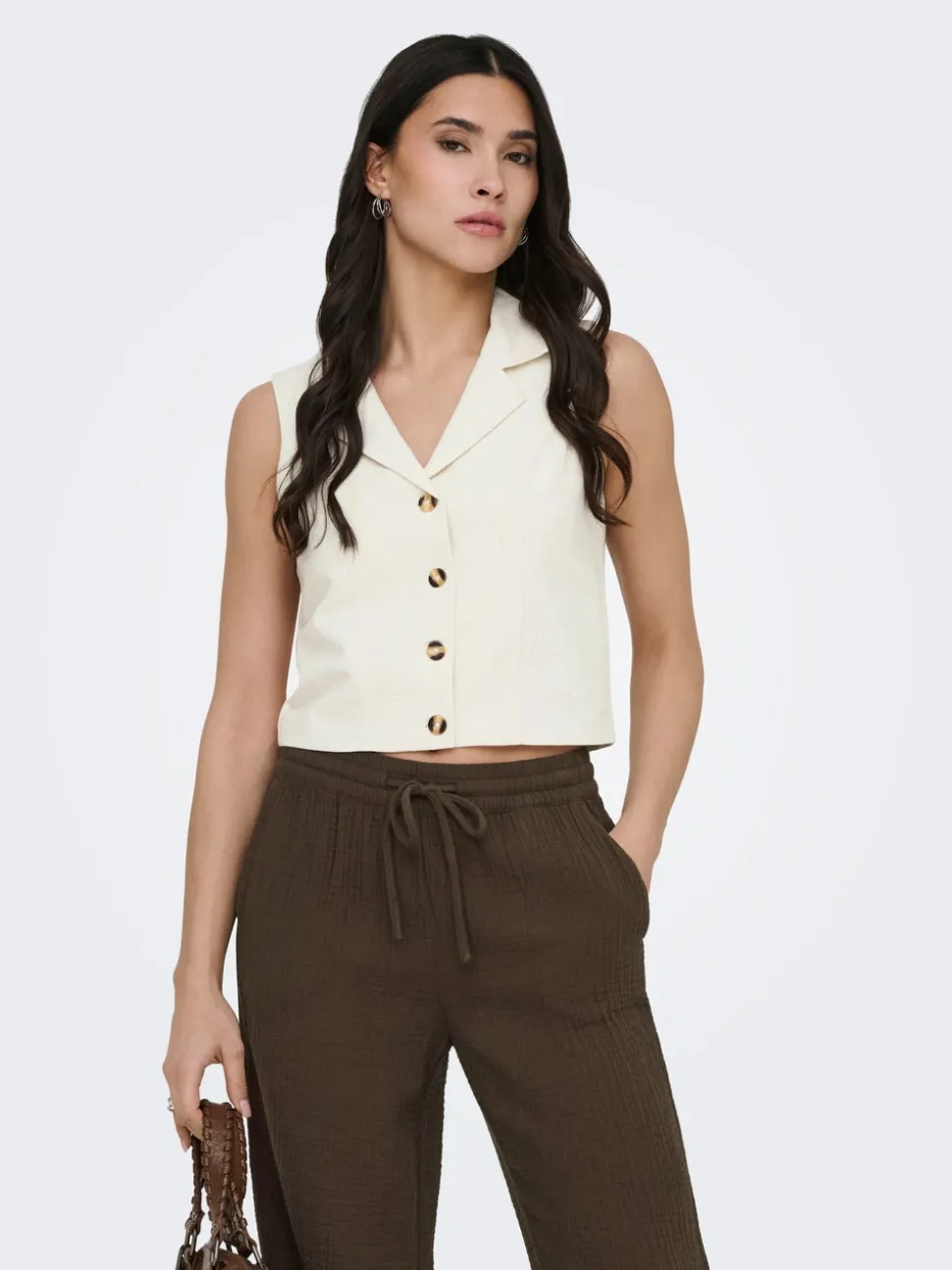 JDYMILAN Lin Skreddersydd vest