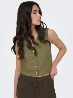 JDYMILAN Lin Skreddersydd vest