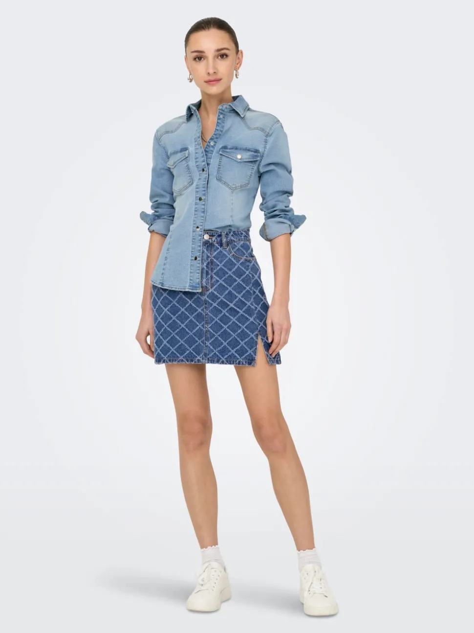 JDYMOON Denimskjorte