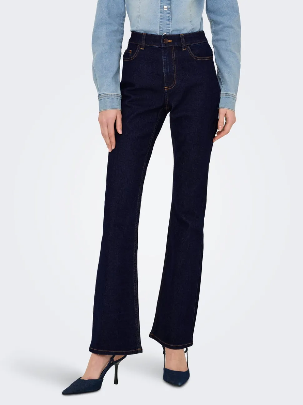 JDYMOON Høy midje Bootcut Fit Jeans
