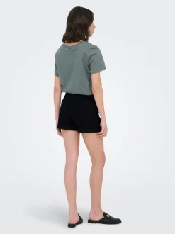 JDYMOON Middels høy midje Regular Fit Denimshorts