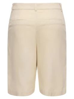 JDYNAOMI Middels høy midje Loose fit Lin Bermudashorts