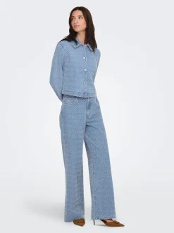 JDYNICO Høy midje Wide Leg Fit Jeans