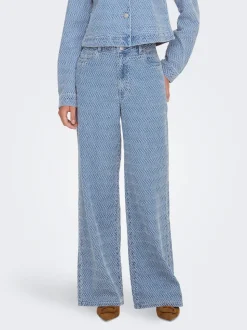 JDYNICO Høy midje Wide Leg Fit Jeans