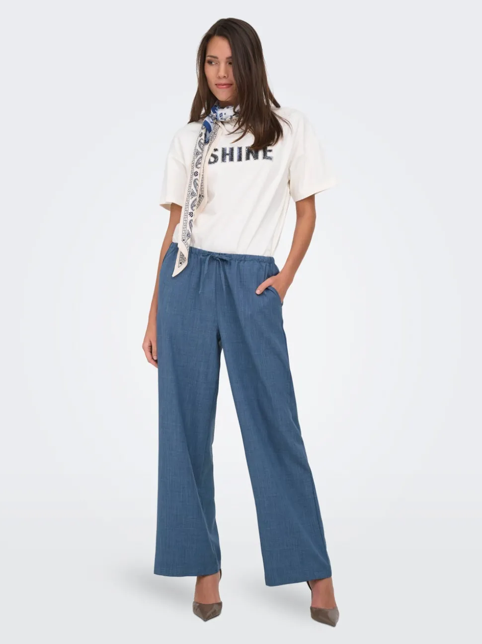 JDYNINA Wide Leg Fit Bukser med vide ben