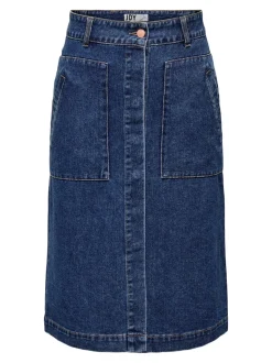 JDYOLIVIA Denim Denimskjørt Langt skjørt