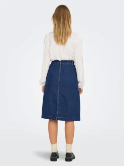JDYOLIVIA Denim Denimskjørt Langt skjørt
