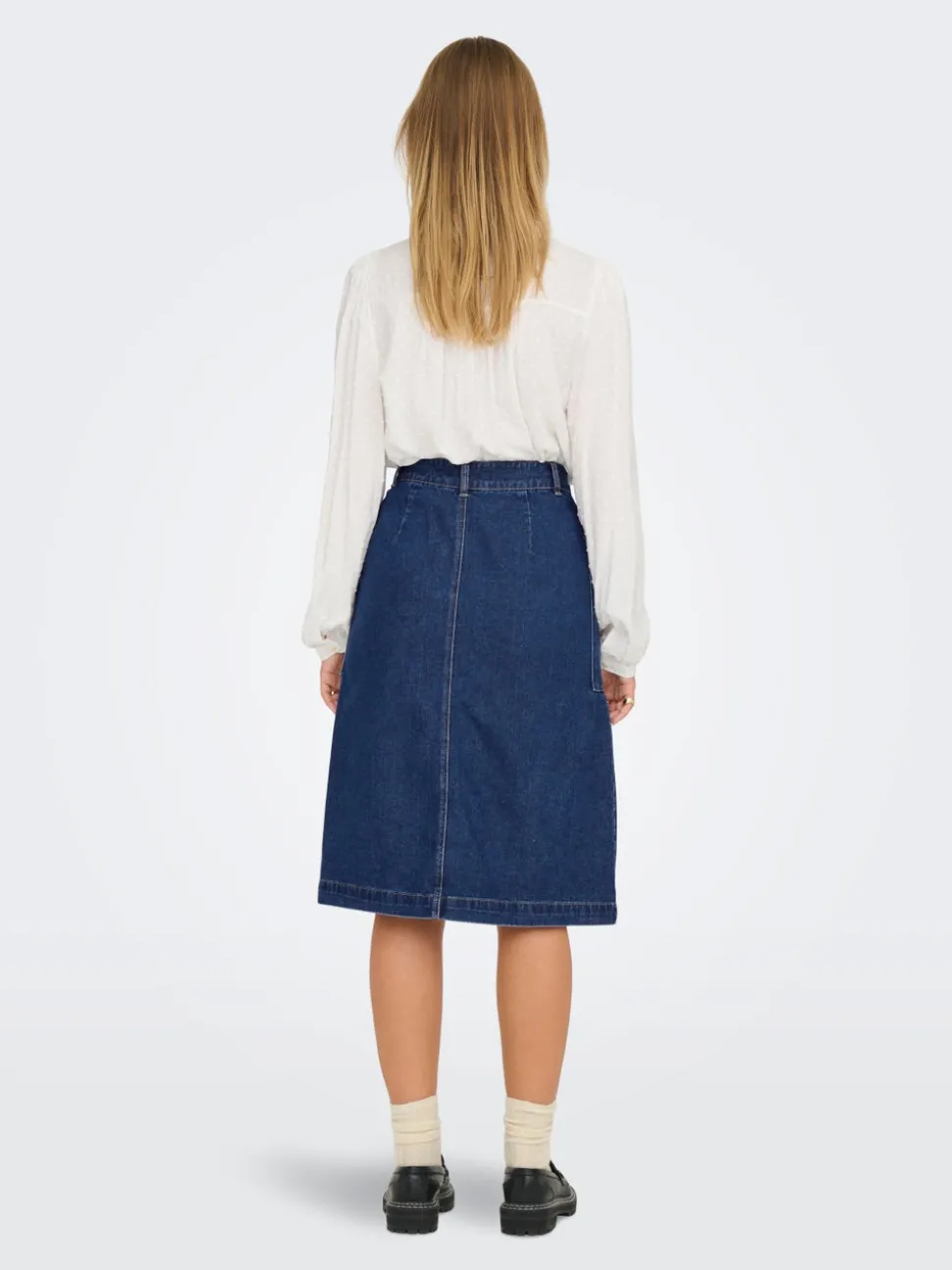 JDYOLIVIA Denim Denimskjørt Langt skjørt