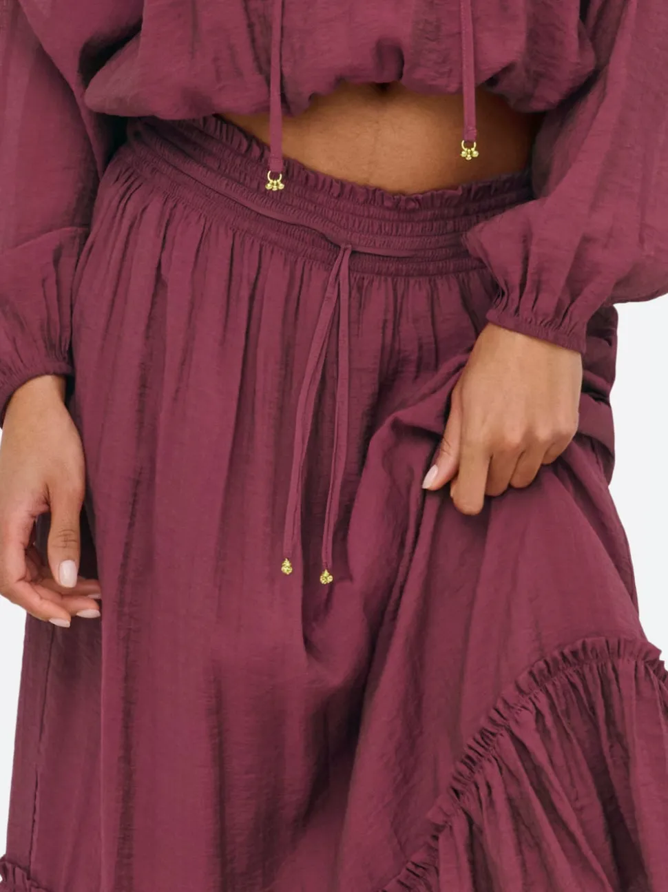 JDYPAIGE Skjørt Langt skjørt