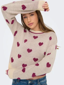 JDYROMANCE Strikkegenser