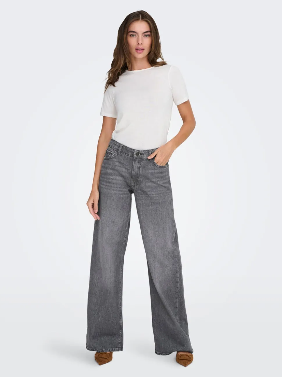 JDYRUBY Middels høy midje Loose fit Jeans