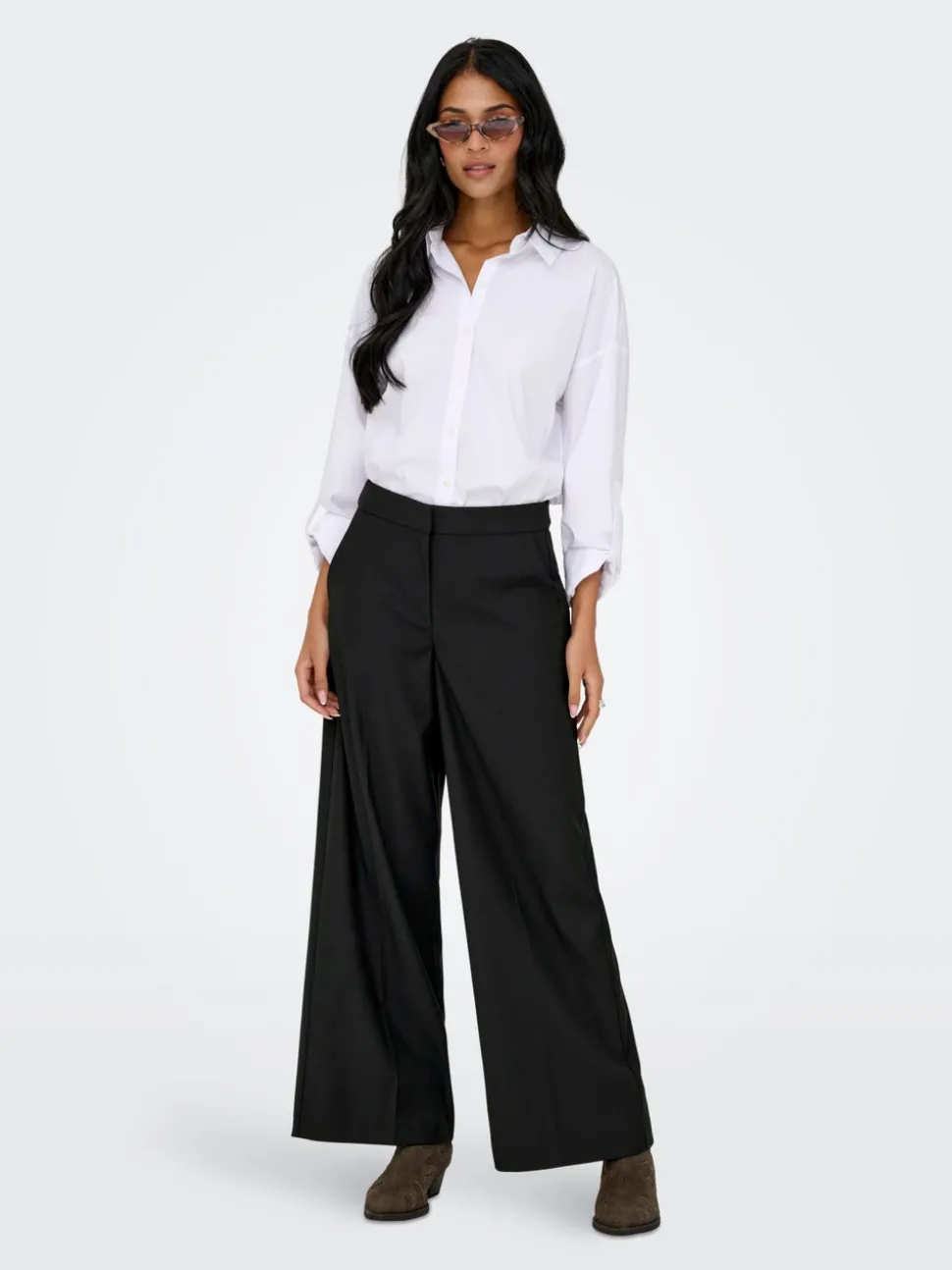 JDYSADIE Wide Leg Fit Skreddersydde bukser