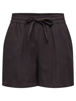 JDYSAY Høy midje Regular Fit Lin Shorts