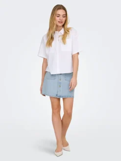 JDYSHIRAZ Denimskjørt Miniskjørt
