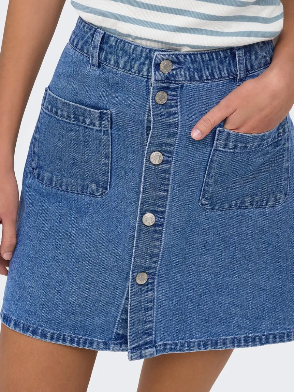 JDYSHIRAZ Denimskjørt Miniskjørt