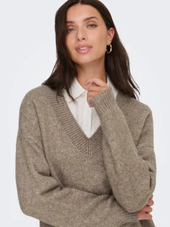 JDYSILJA Strikkegenser