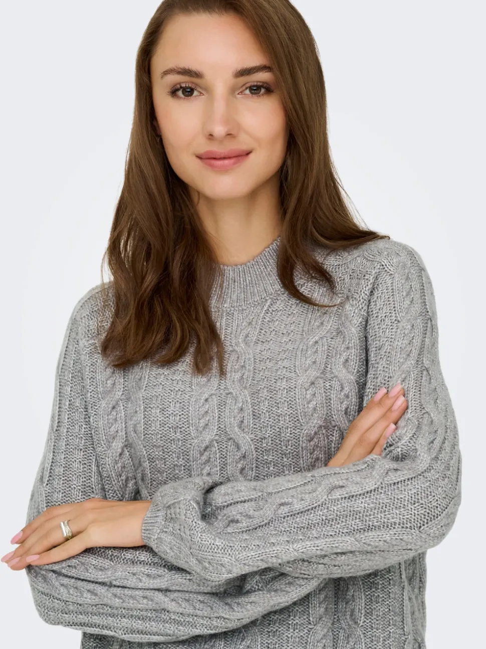 JDYSILJA Strikkegenser