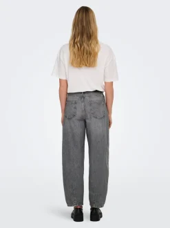 JDYSUSIE Middels høy midje Barrel-passform Jeans