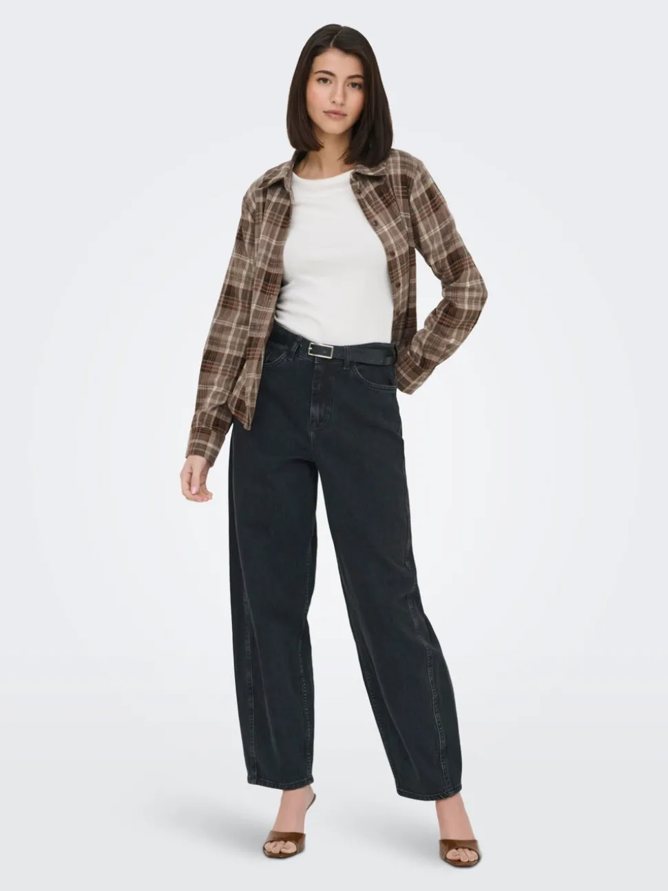 JDYSUSIE Middels høy midje Wide Leg Fit Jeans